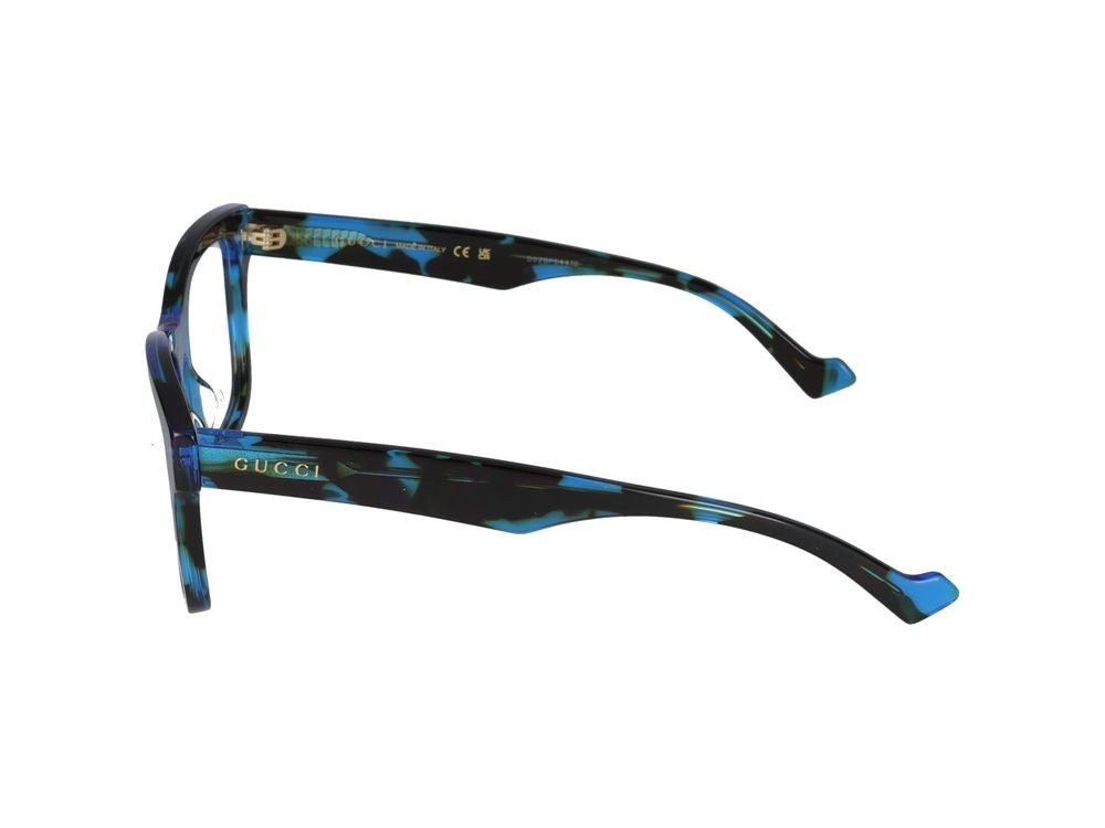 Gucci Havana Oversized Acetate Eyeglasses