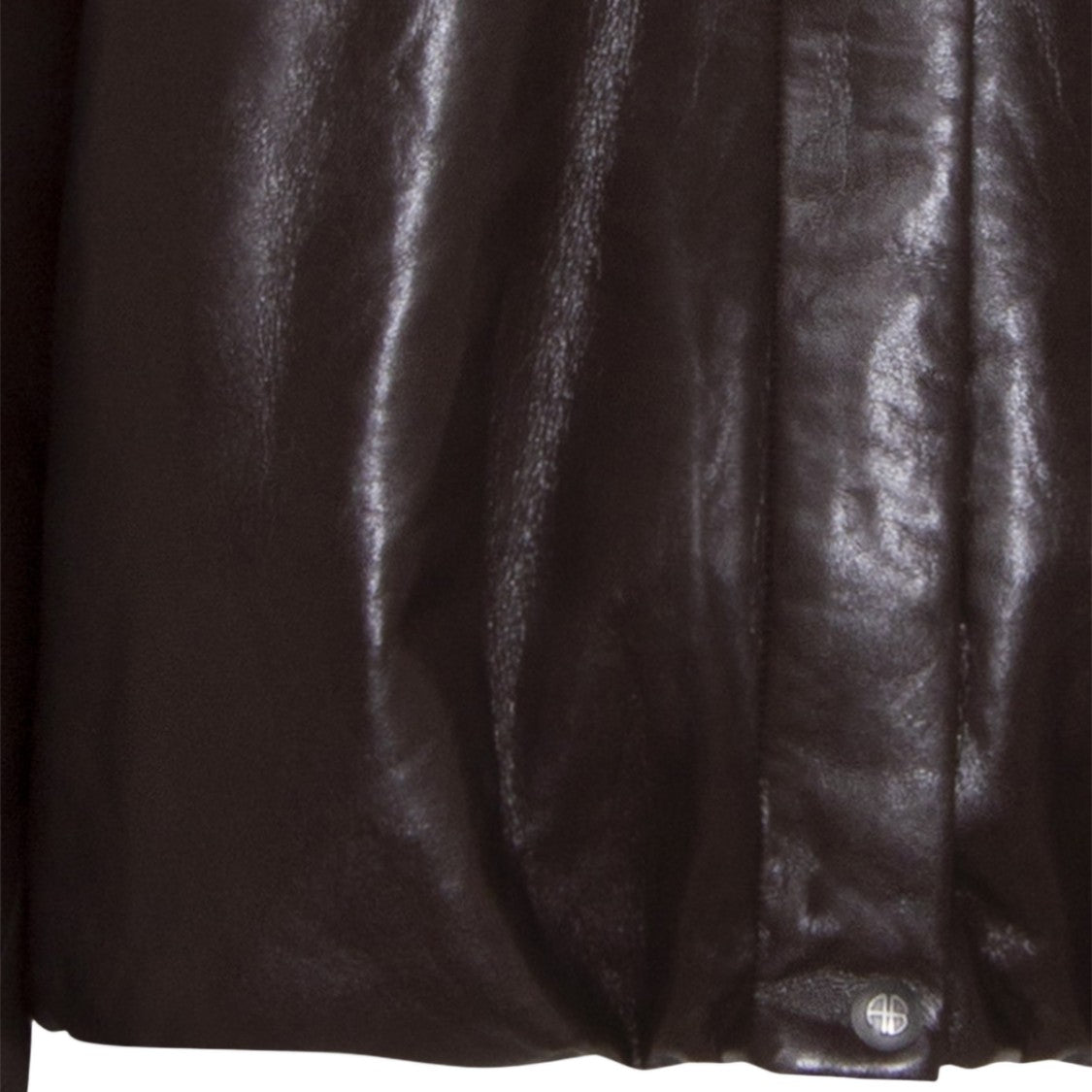 Anine Bing Tailored Brown Jacket With Structured Collar