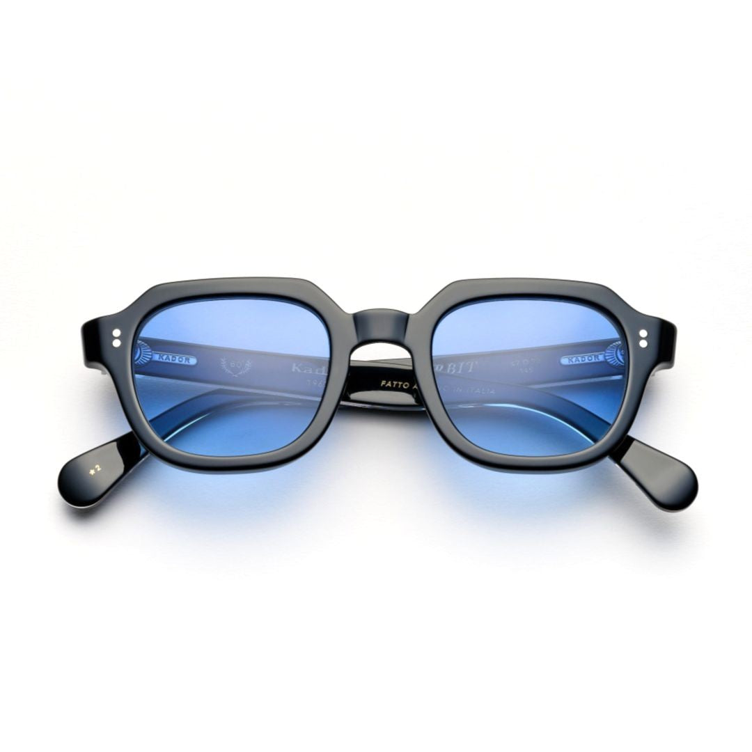 Kador Blue Orbit Special-S Gradient Geometric Sunglasses