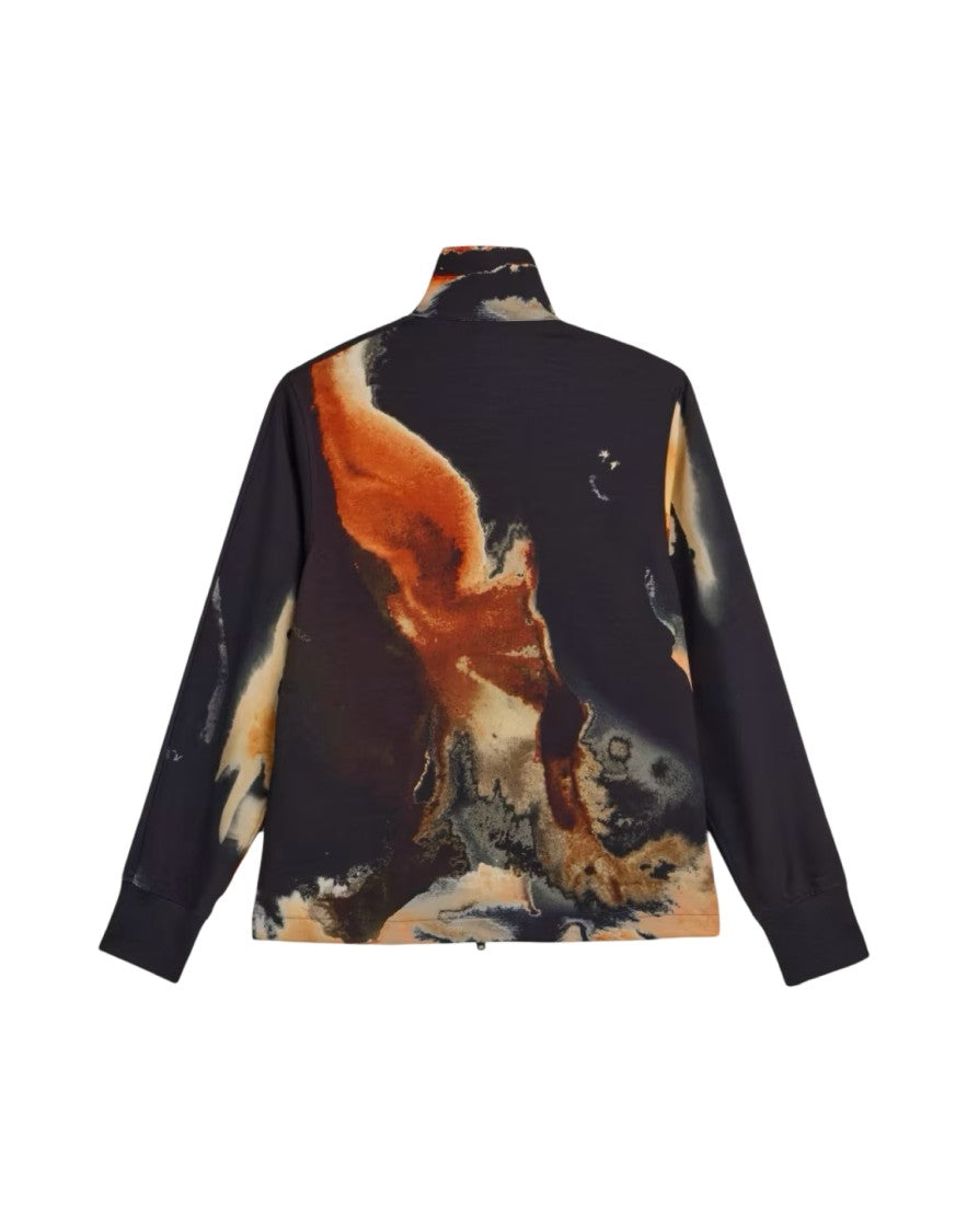 Y-3 Track 3 Stripes Sweatshirt With Flower Print