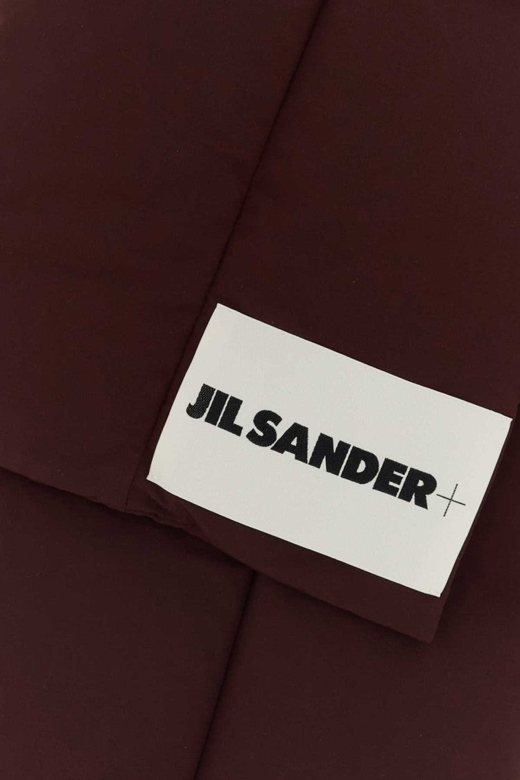 Jil Sander Chocolate Polyester Scarf