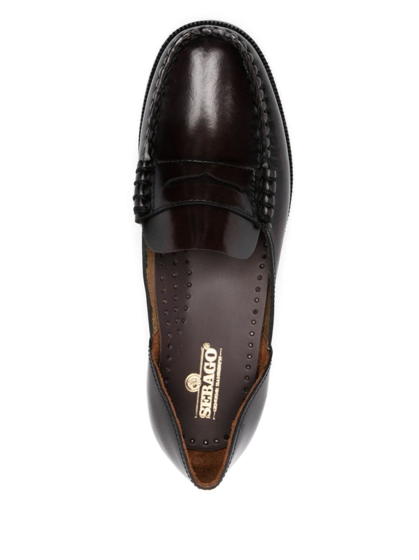 Sebago Brown Sandals With Smooth Finish