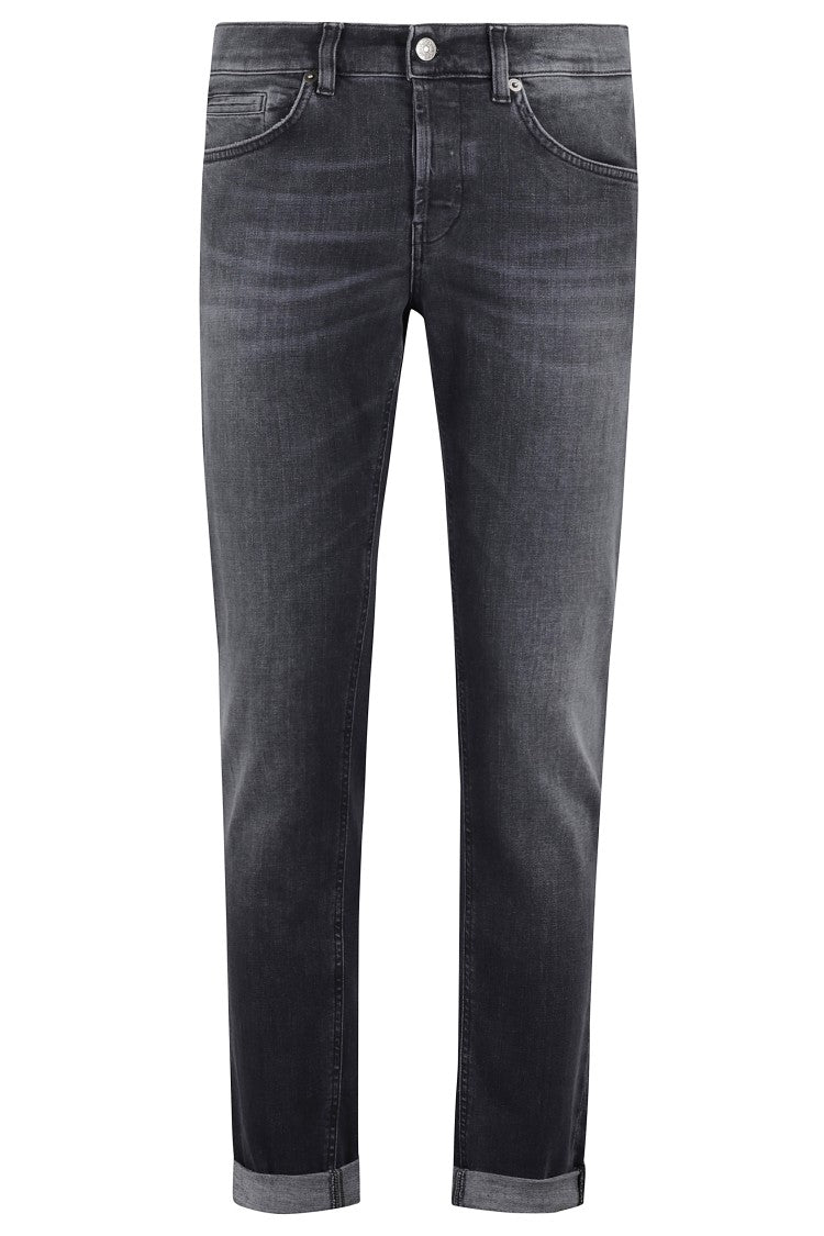 Dondup Skinny-Fit Grey Denim Jeans