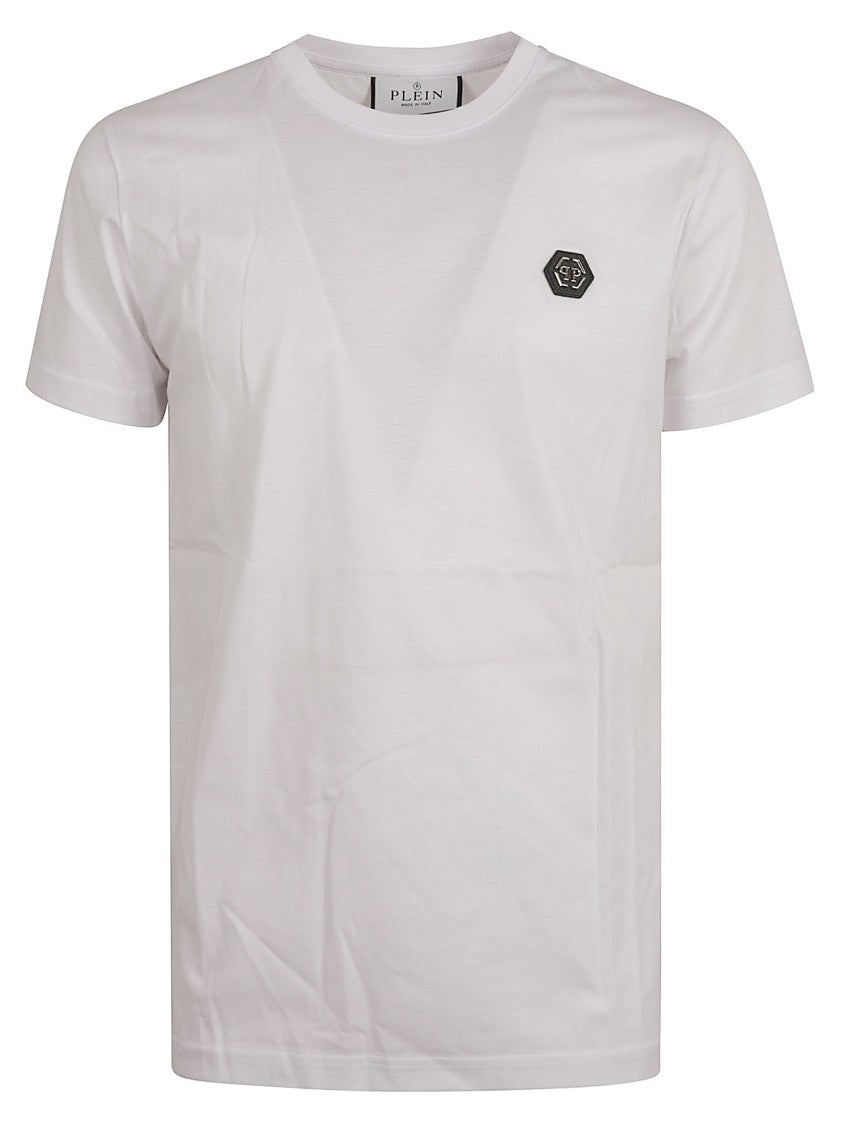 Philipp Plein Short-Sleeved White T-Shirt