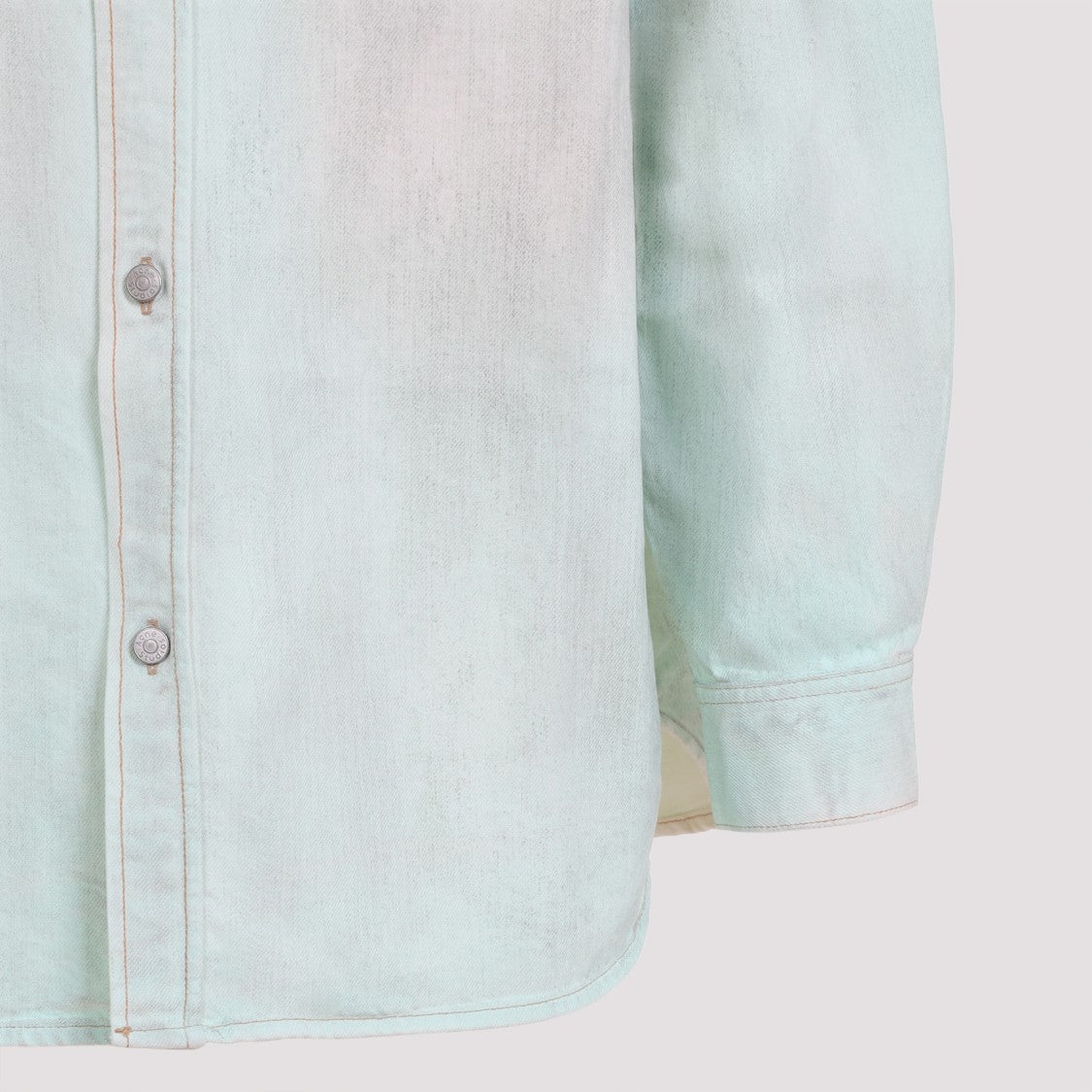 Acne Studios Mint Green Cotton Shirt