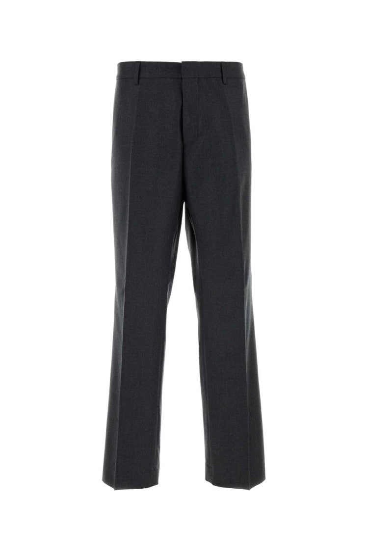 Ami Dark Grey Wool Pant
