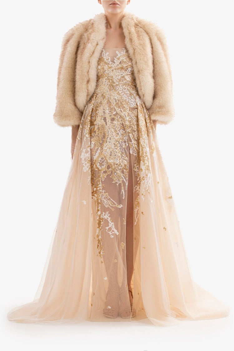 Saiid Kobeisy Embroidered Dress