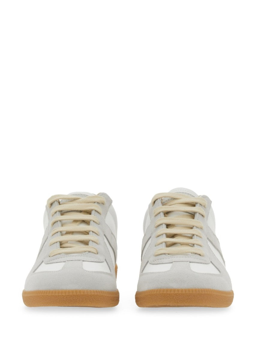 Maison Margiela Replica Leather Suede Overlays Sneakers
