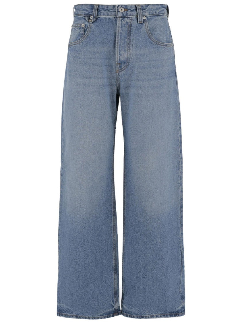 Jacquemus Wide-Leg Cotton Denim Jeans