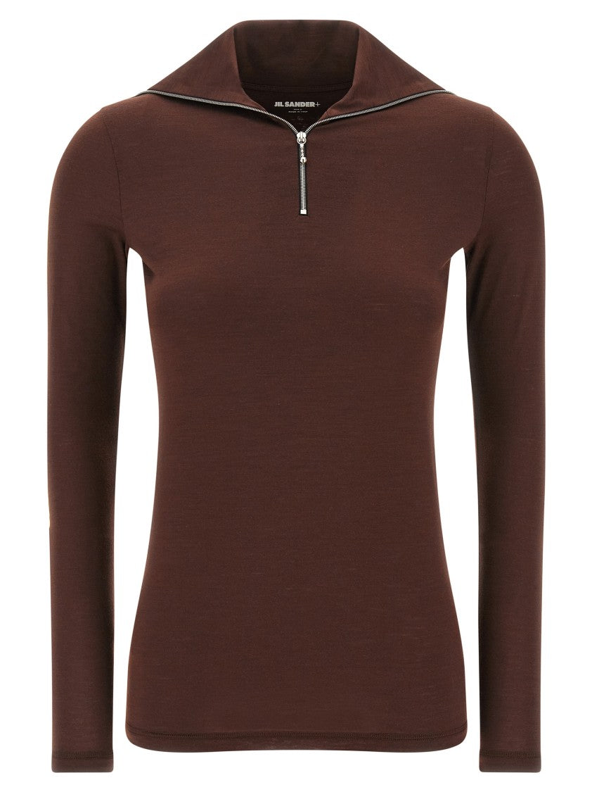 Jil Sander Half-Zip T-Shirt