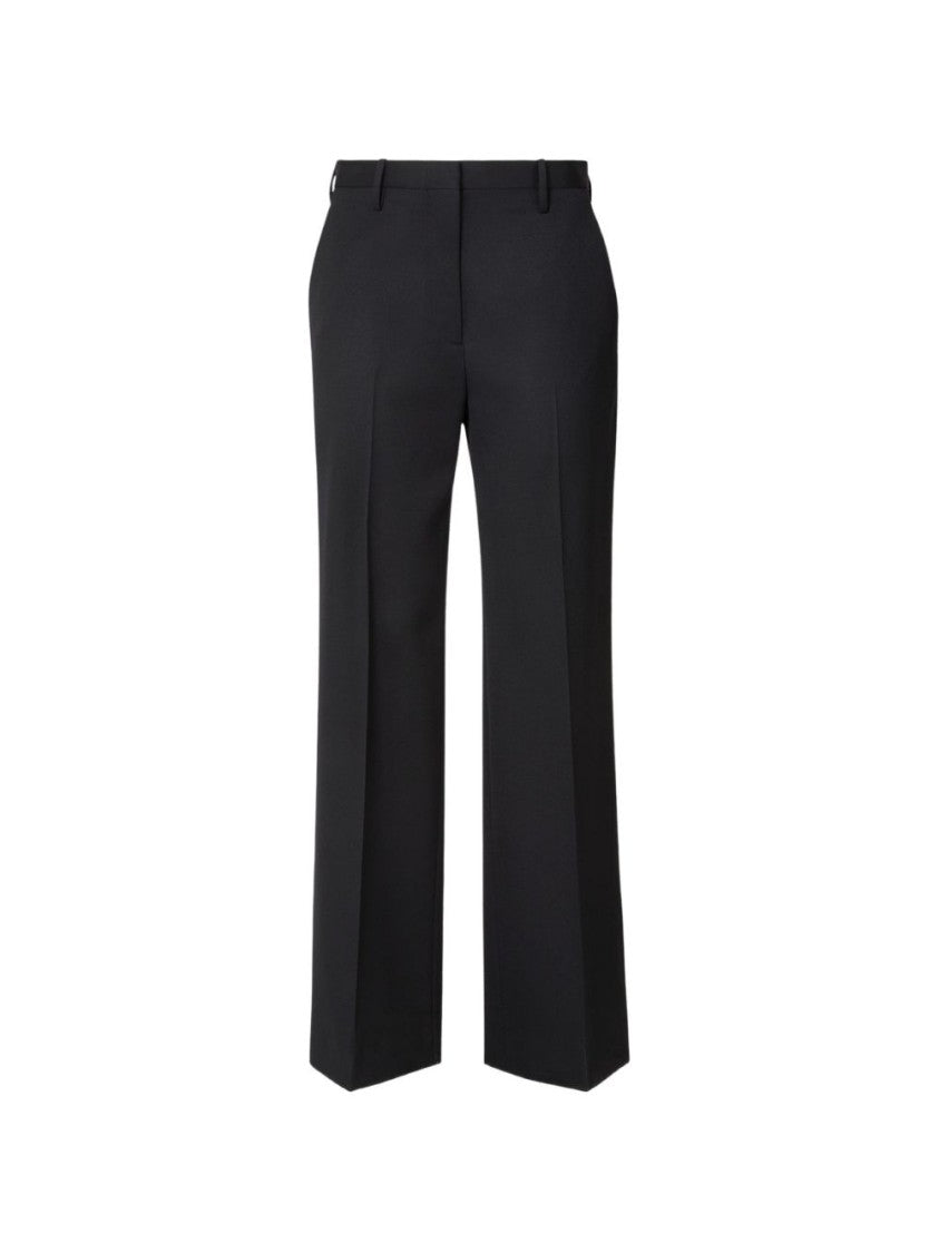 Fendi Grain De Poudre Pressed-Crease Trousers