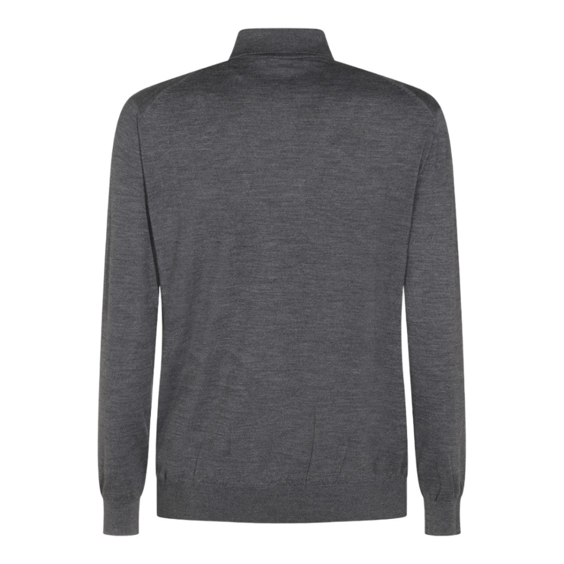 Malo Long-Sleeve Polo Shirt With Classic Collar And Fitted Silhouette