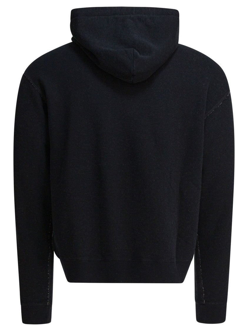 Valentino Cotton Fabric Sweatshirt With Comfortable Fit