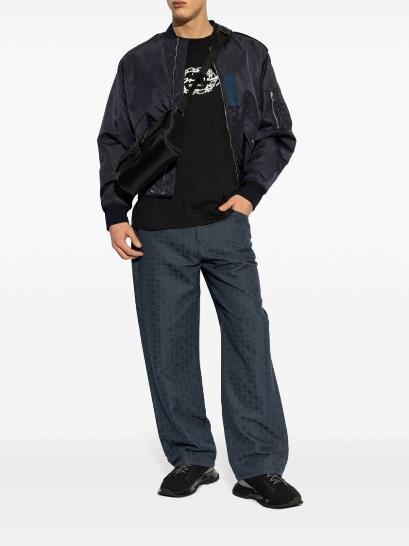 Givenchy Graphic Print Black Crew Neck T-Shirt