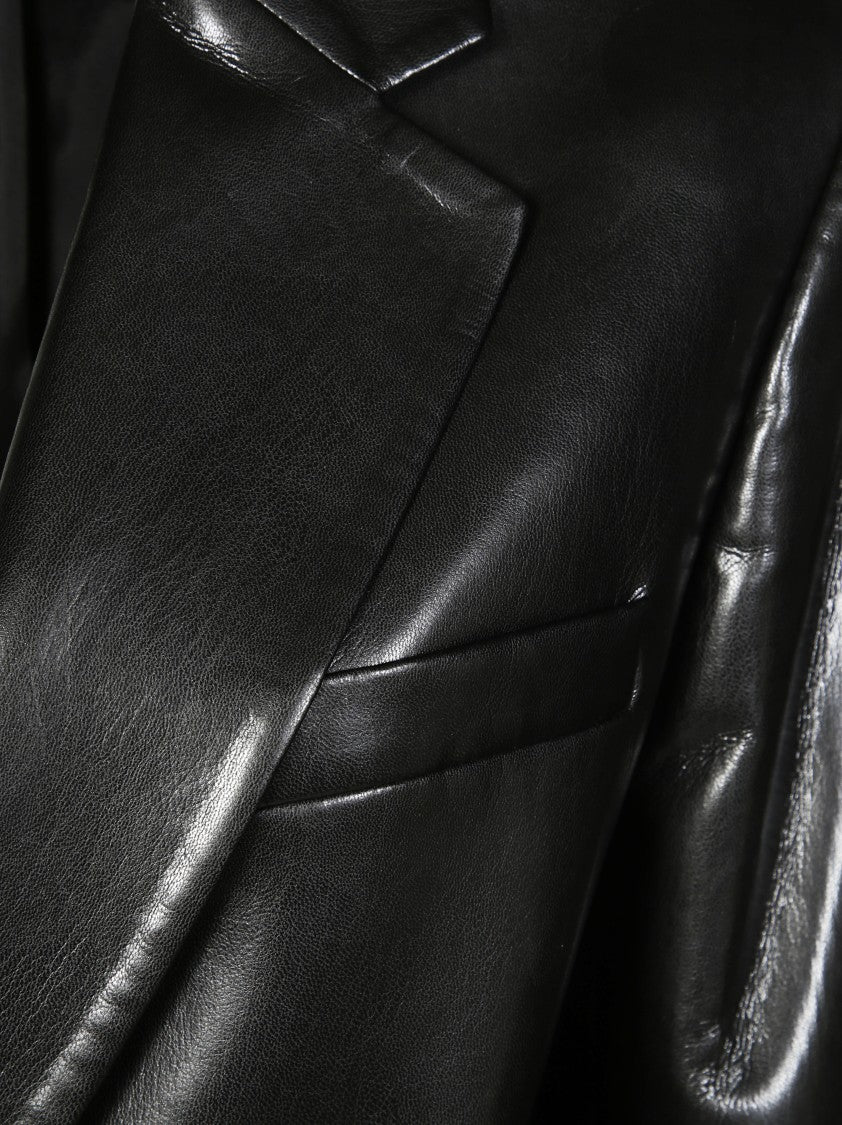 The Andamane Tailored Black Blazer With Classic Lapel And Structured Fit