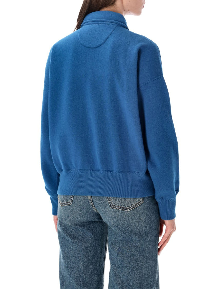 Polo Ralph Lauren Relaxed-Fit Half-Zip Sweatshirt With Polo Collar And Embroidered Logo