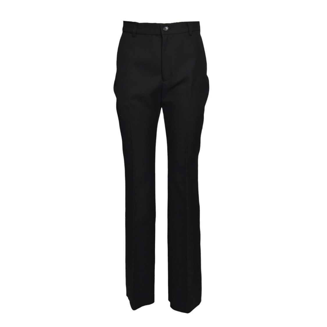 Bally Black Wool Flared Pants