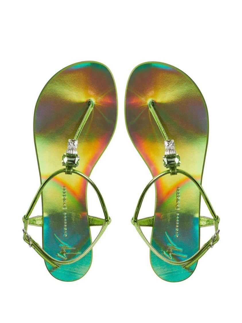 Giuseppe Zanotti Rock Flat Sandals