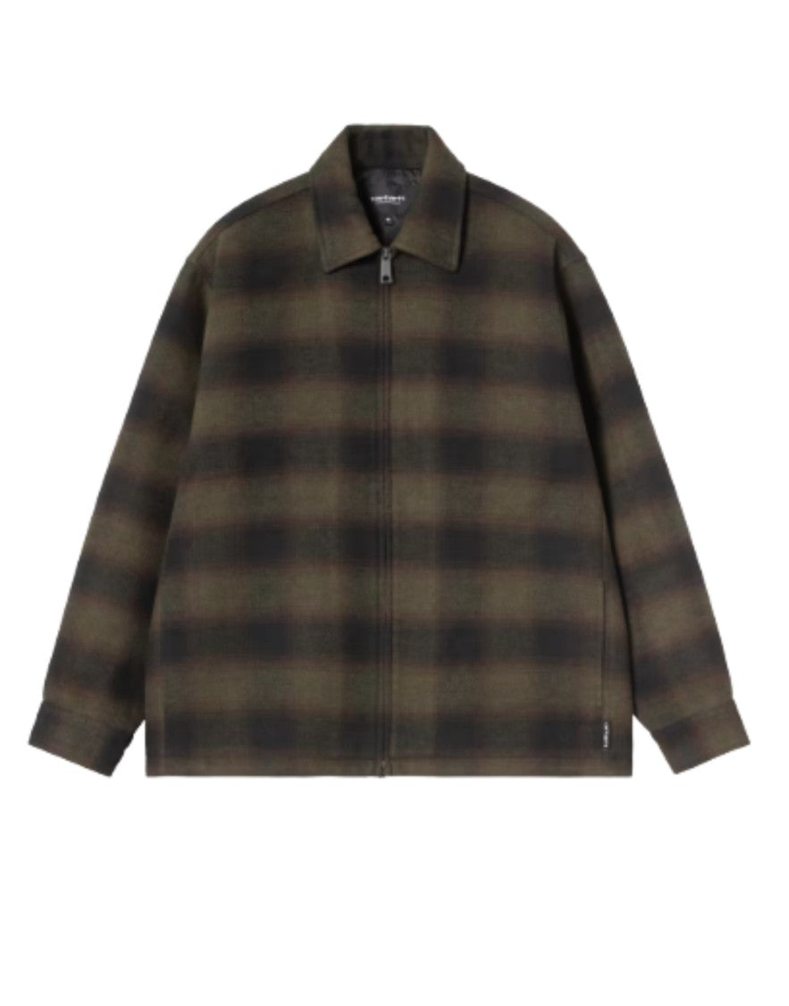 Carhartt Wip Cypress Alton Checked Twill Zip Jacket