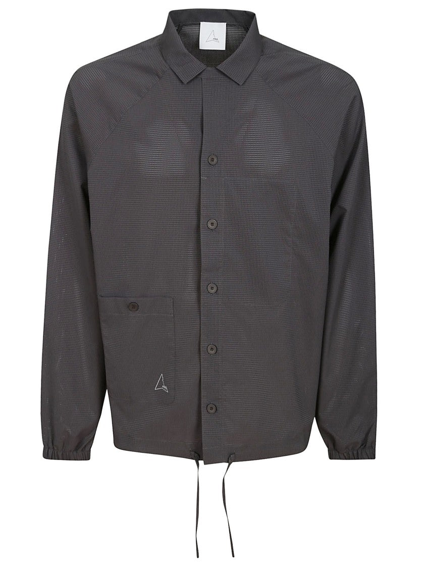 Roa Perforated Long-Sleeved Shirt With Logo Detail
