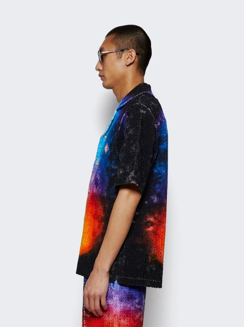 Casablanca Jacquard Monogram Shirt - Tie Dye