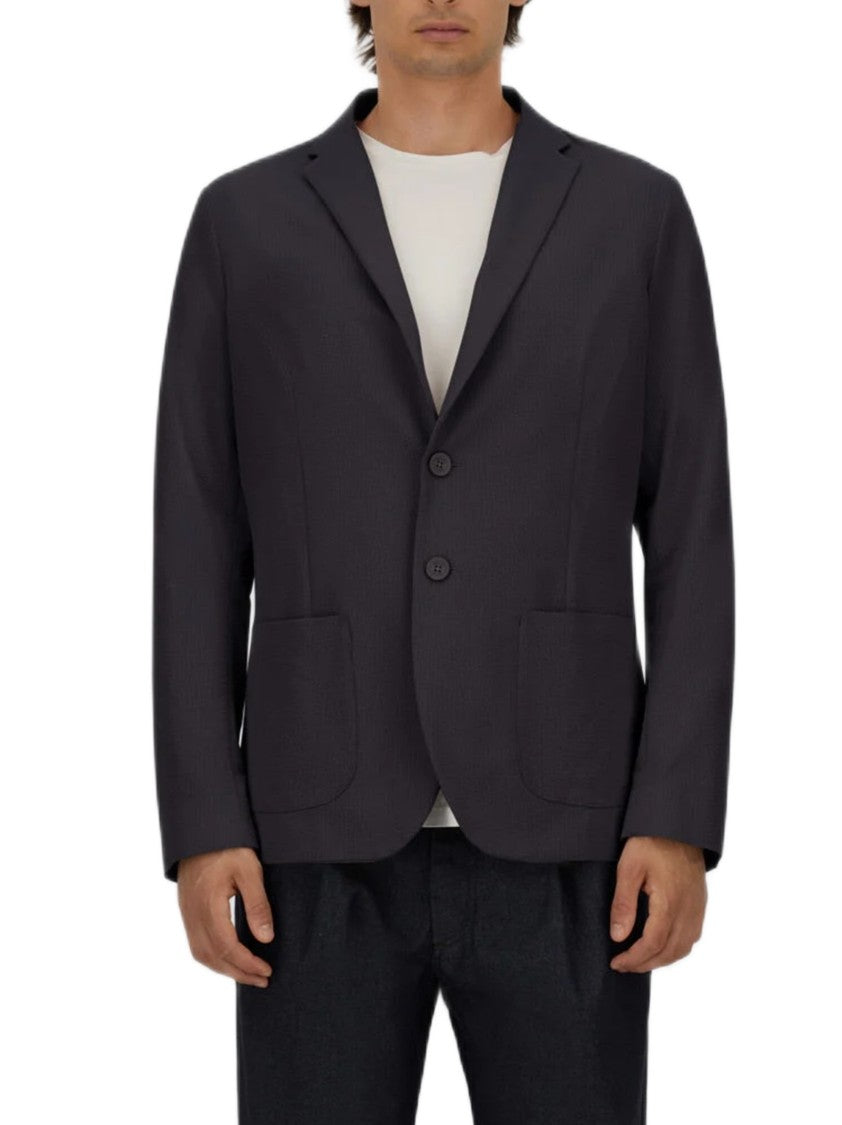 Herno Tailored Regular-Fit Blazer In Fine Virgin Wool