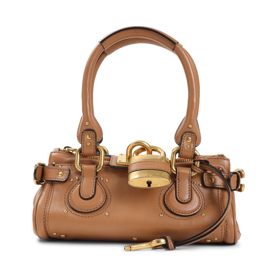 Chloé Paddington Brown Buffalo Leather Handbag