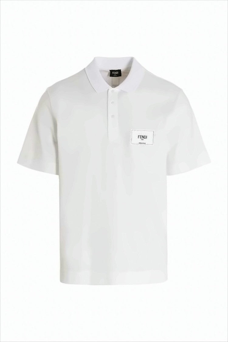Fendi Fendi Short-Sleeve Polo Shirt