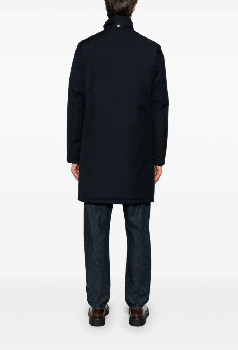 Herno Mid-Length Down Jacket With High Collar