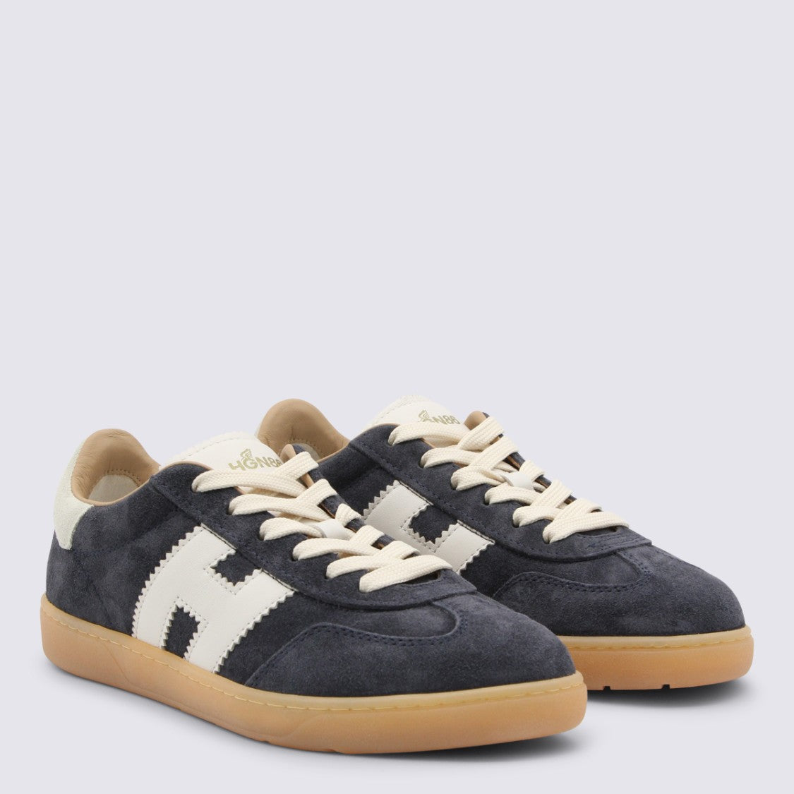 Hogan Navy Leather Cool Sneakers