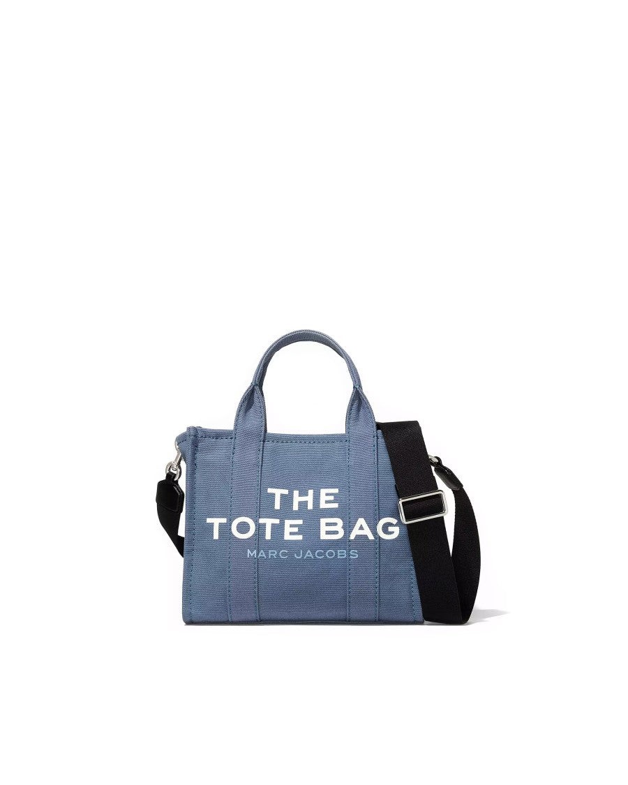 Marc Jacobs Textured Cotton Canvas Small Tote Bag With Adjustable Strap