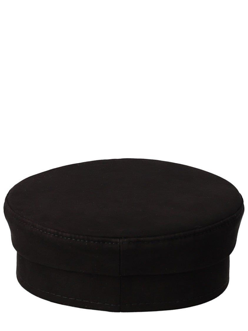 Ruslan Baginskiy Crown Patent Leather Visor Hat