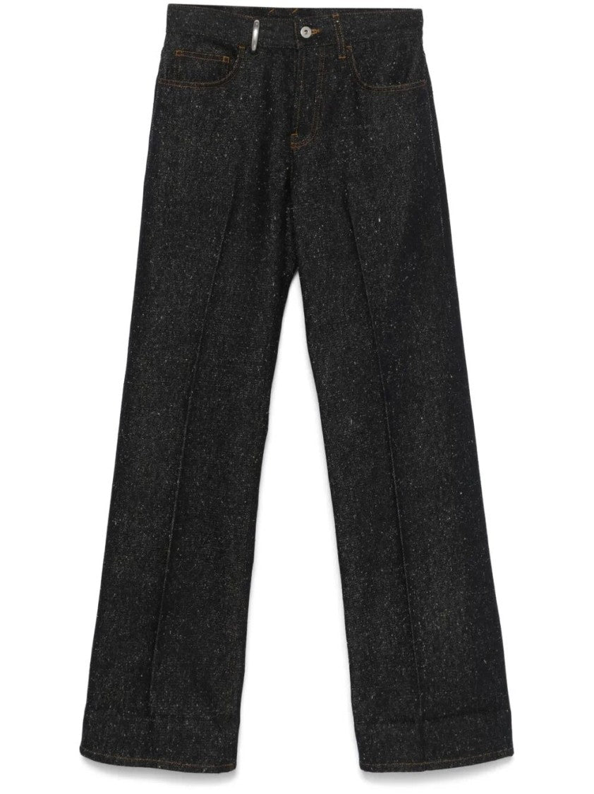 Burberry Relaxed High-Waisted Jeans With Wide Legs