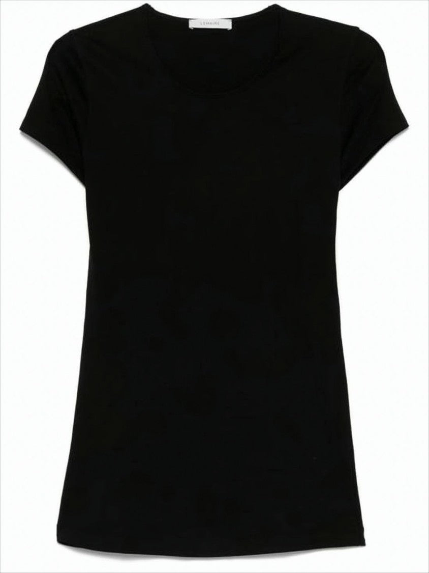 Lemaire Fitted Short-Sleeve Cotton T-Shirt With Round Neckline