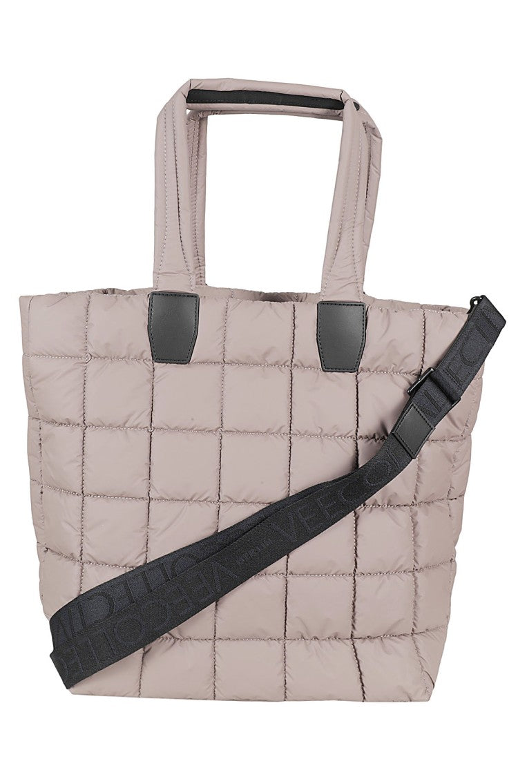 Vee Collective Quilted Eco-Friendly Tote Bag With Adjustable Strap