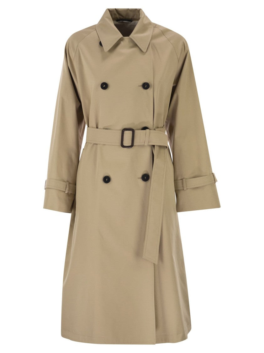 Max Mara Wksninfa - Water-Repellent Gabardine Trench Coat