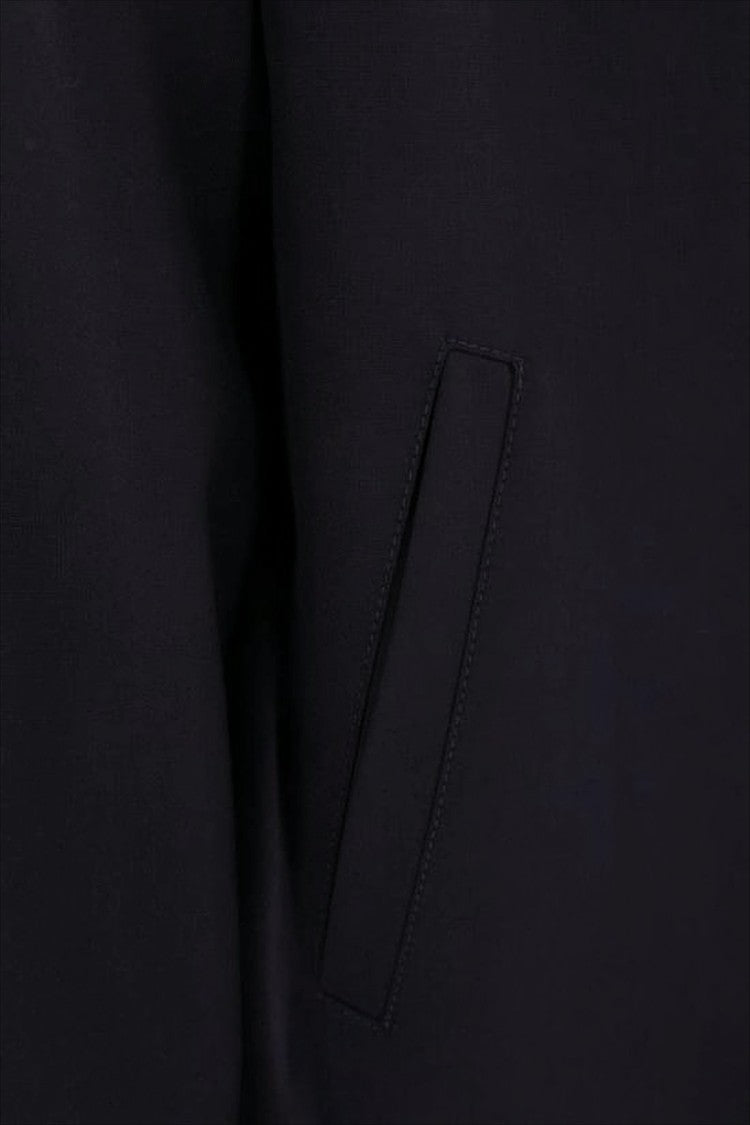 Marni Cropped Tailored Suit Jacket With Notched Lapel And Subtle Stitching
