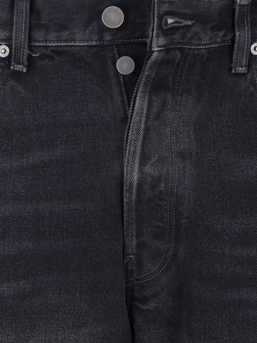 Haikure Relaxed Five-Pocket Straight-Leg Jeans