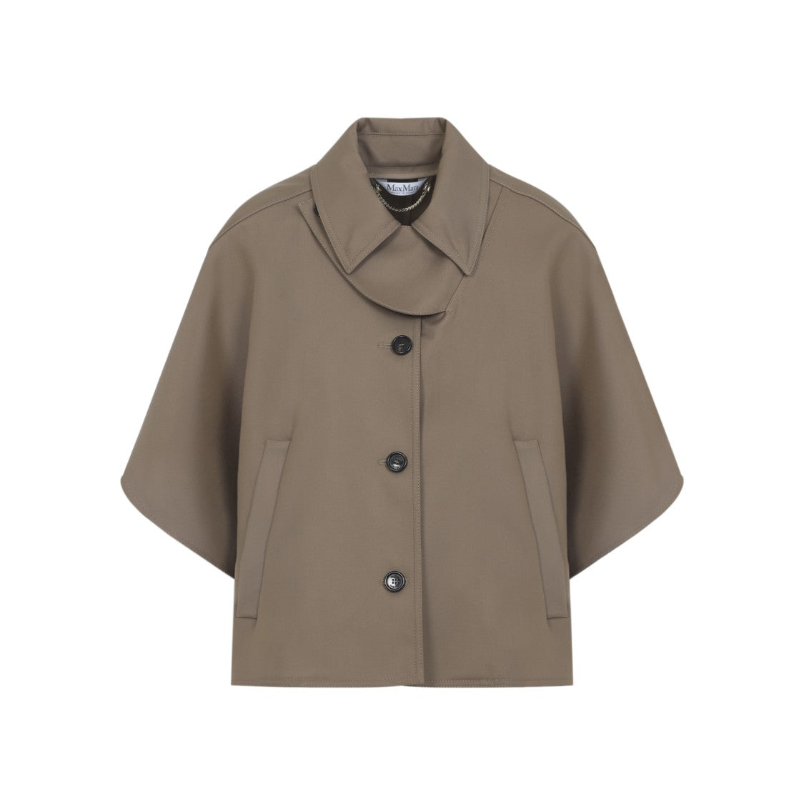 Max Mara Nude & Neutrals Cotton Coat