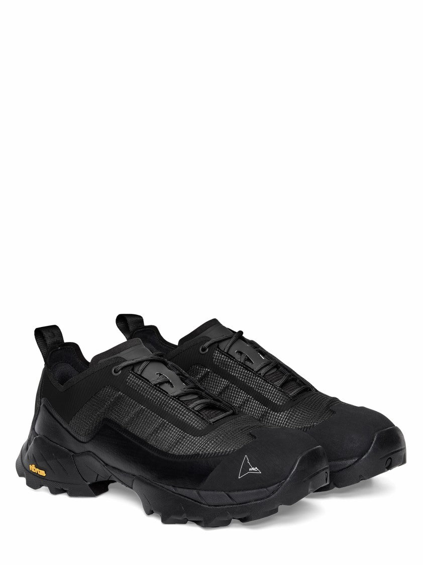 Roa Lightweight Black Ripstop Sneakers
