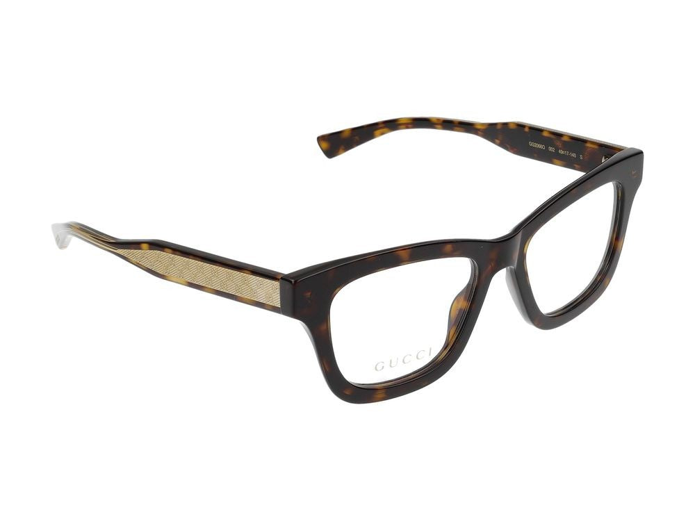 Gucci Eyeglasses Gg2066o 002 Havana Havana Transpa 49/17/140