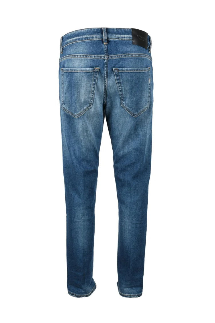 Dondup Blue Mila' Cotton Jeans