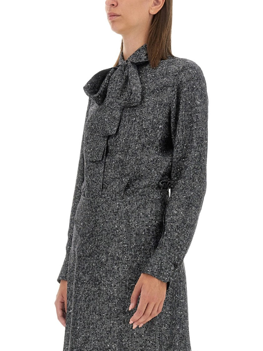 Kiton Silk Printed Shirt