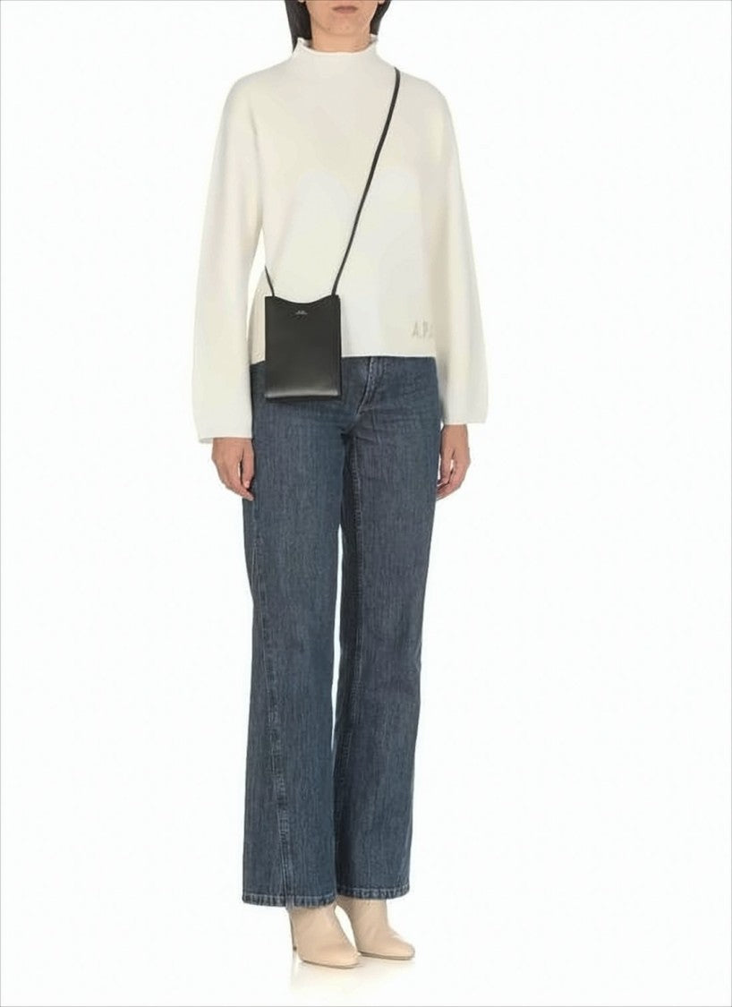 A.P.C. Structured Square Crossbody Bag