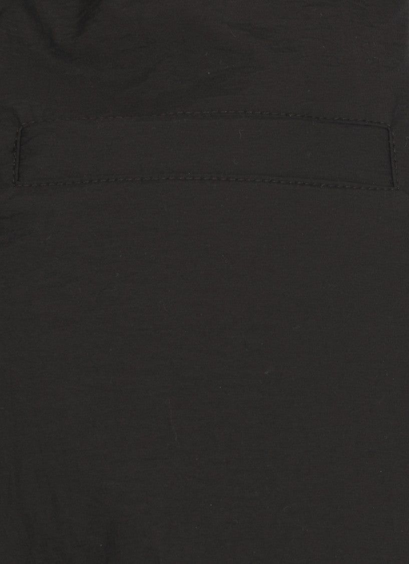 Brunello Cucinelli Wide-Leg Black Cotton Pants