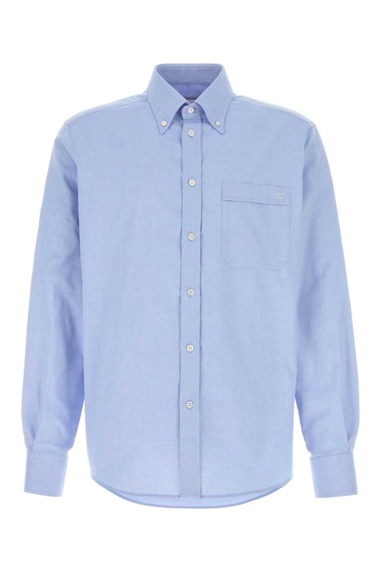 Valentino Garavani Powder Blue Oxford Shirt