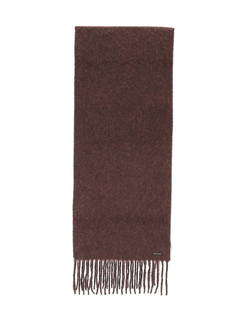 Golden Goose Brown Alpaca-Blend Scarf
