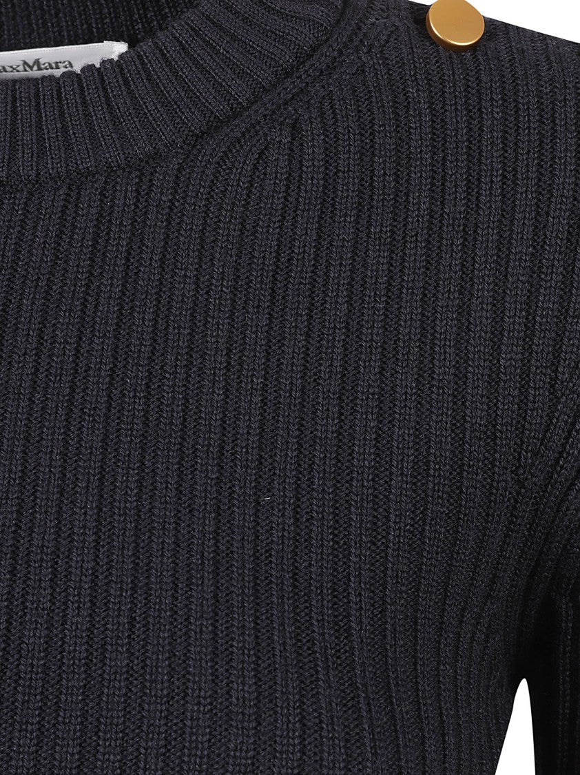 Max Mara Ribbed Knit Sweater