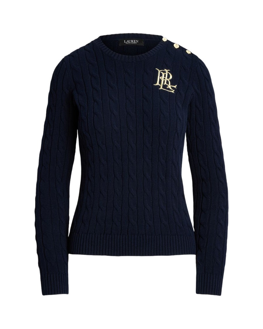 Lauren Ralph Lauren Long Sleeve Cable Knit Pullover