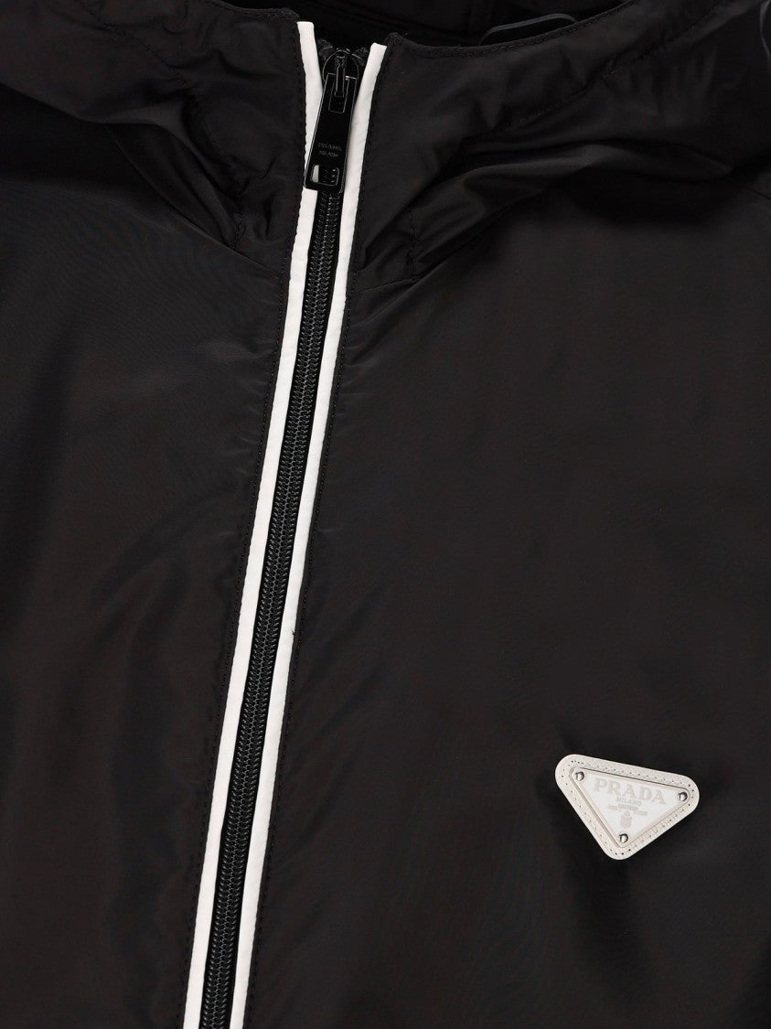 Prada Lightweight Jacket With Front Zipper